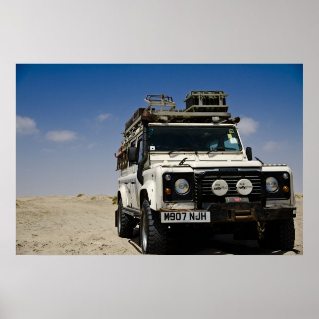 Poster Landrover (Frente)