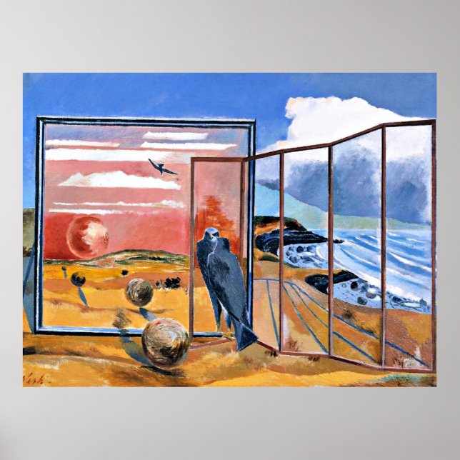 Poster Landscape from a Dream by Paul Nash (Frente)