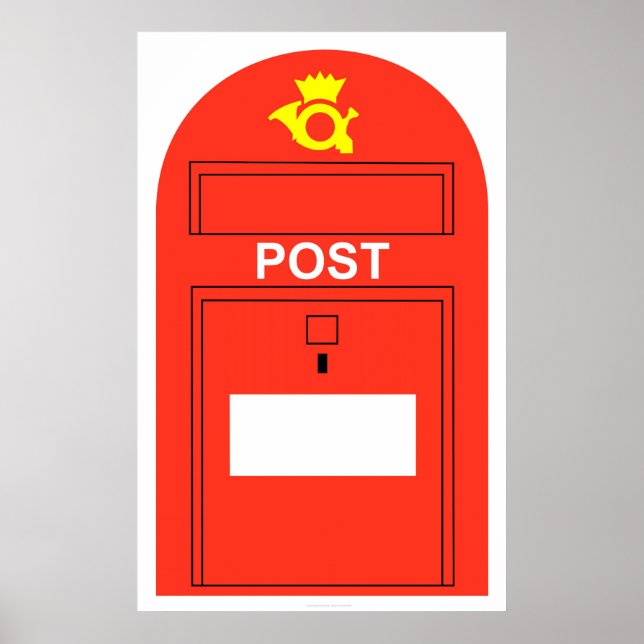 Pôster Landscape in Denmark (Frente)