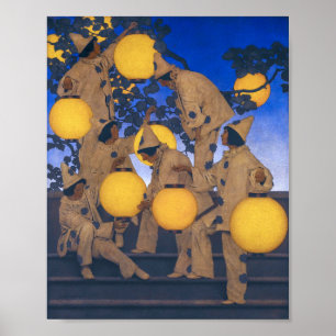Poster Lanterna Bearers Maxfield Parrish