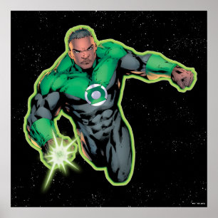 Poster Lanterna Verde John Stewart