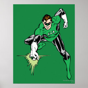 Poster Lanterna Verde Luta