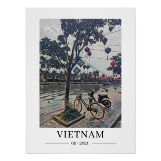 Pôster Lanternas de Hoi An no Vietnã