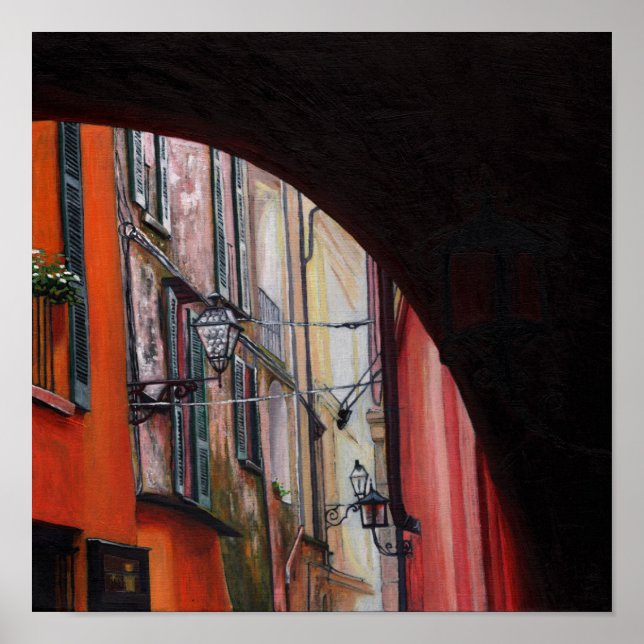 Pôster Lanternas de Menaggio 2012 (Frente)