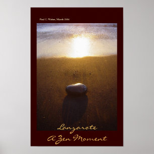 Poster Lanzarote: Um momento do zen