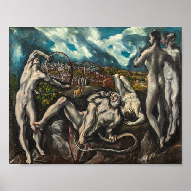 Poster Laocoön | El Greco | (Frente)
