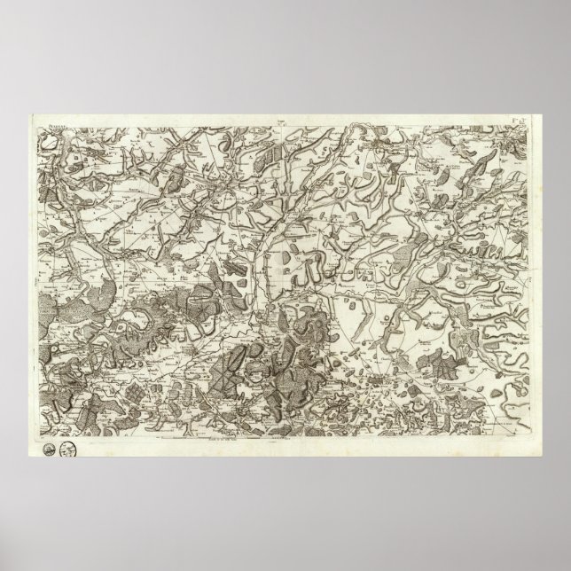 Poster Laon, Noyon (Frente)