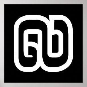 Poster Laos / Laos Número Nove / 9 / ໙ (Kao/Gao) Laoci