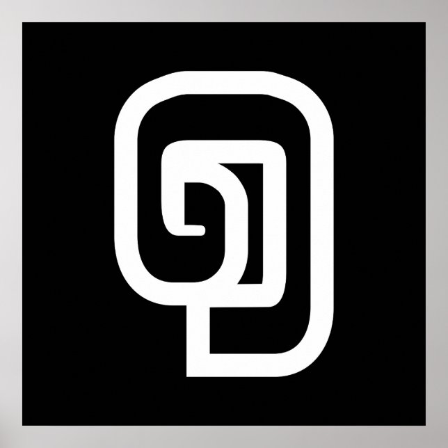 Poster Laos / Laos Número um / 1 / ໑ (Nung/Nueng) (Frente)