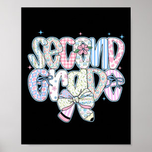 Poster Lápis Coquette Preppy de Volta às Aulas da Segunda