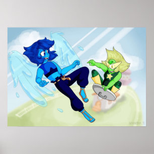 Poster Lapis e Peridot Reformados