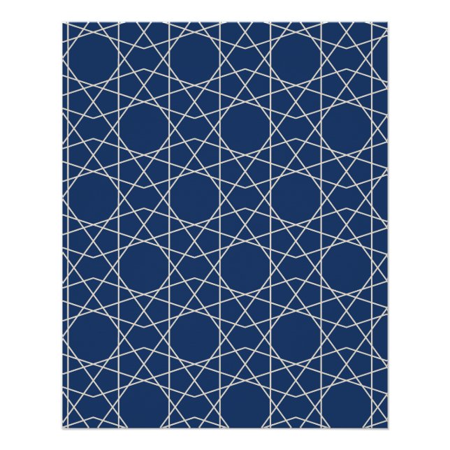Pôster Lapis Ivory Geometria (Frente)