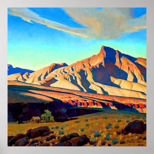 Poster “Lar do Rato do Deserto” por Maynard Dixon
