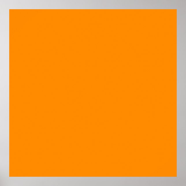 Poster Laranja (Frente)