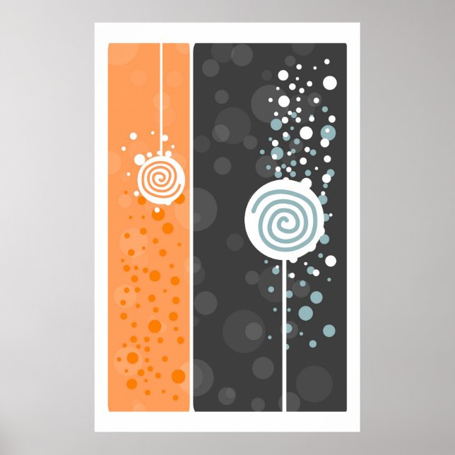 Poster Laranja (Frente)