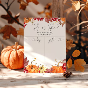 Poster Laranja-abóbora Sexo revela Gráfico de Menino ou