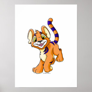 Pôster Laranja-aventureira Kougra