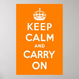 Pôster Laranja de Creamsicle