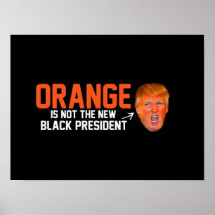 Poster Laranja não é o novo Presidente Negro - - .png