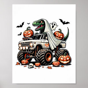 Poster Laranja Purple Boys Shirt Ghost Kids Spot
