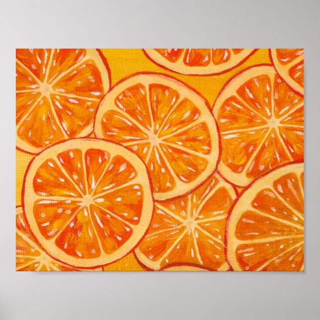 Poster Laranjas (Frente)