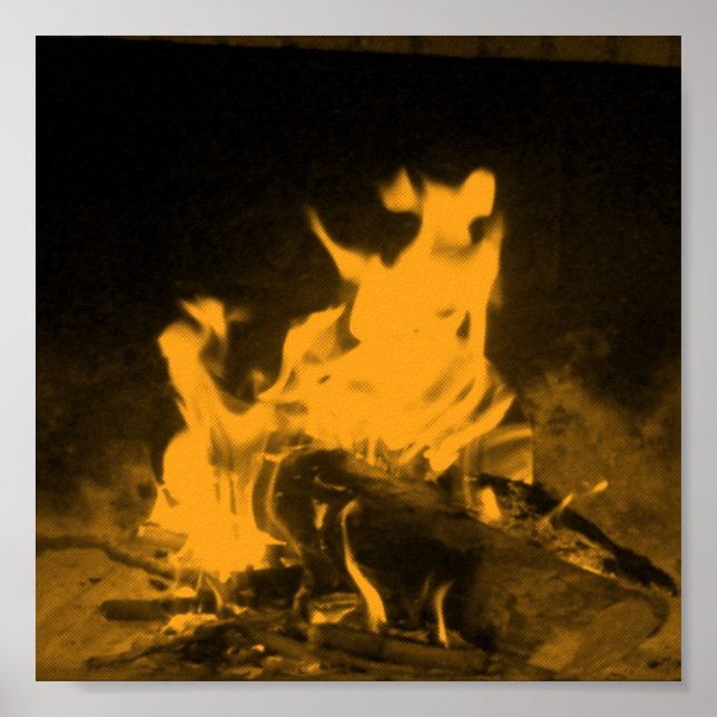 Poster Lareira (Frente)