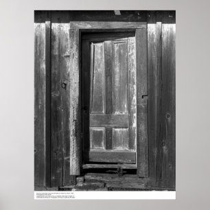 Pôster Large Barn Door, UC Santa Cruz, March 1962