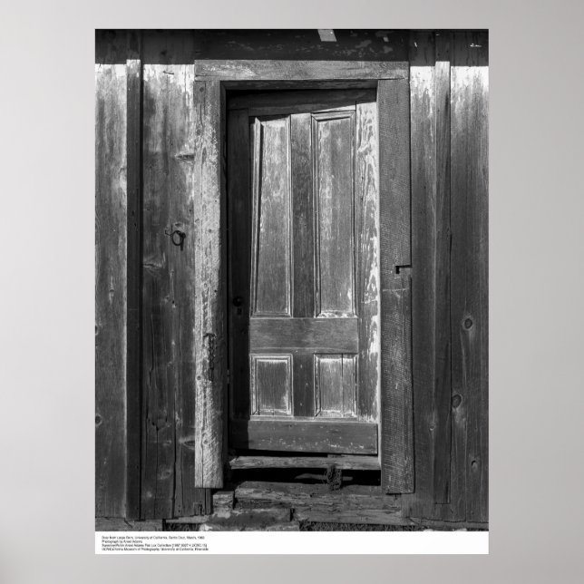 Pôster Large Barn Door, UC Santa Cruz, March 1962 (Frente)