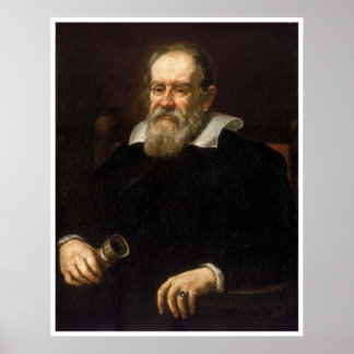 Poster Large Galileo Galilei Art Print