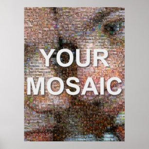 Poster Large mosaic (portrait)