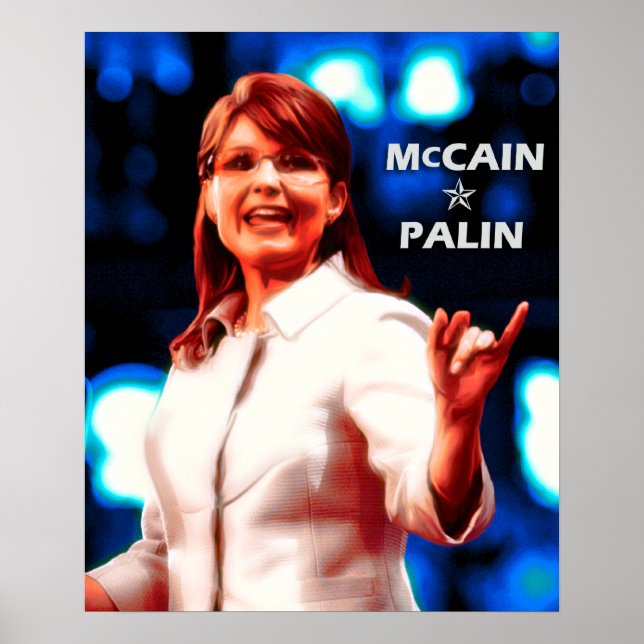 Pôster Large Sarah Palin (Frente)