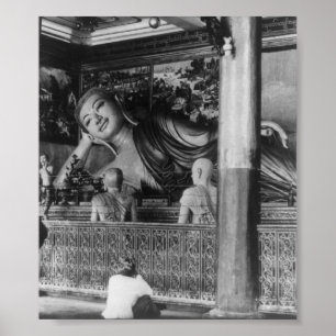 Pôster Large Statue of Buddha in Thailand