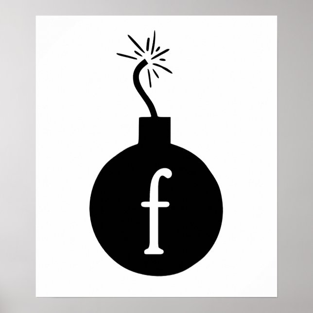 Poster Largue a bomba F (Frente)