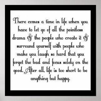 Poster Largue o drama