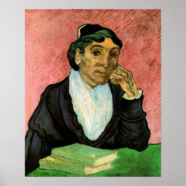 Poster L'Arlesienne (Madame Ginoux) de Vincent van Gogh (Frente)