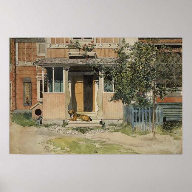 Poster Larsson - A Veranda (De Uma Casa) (Frente)