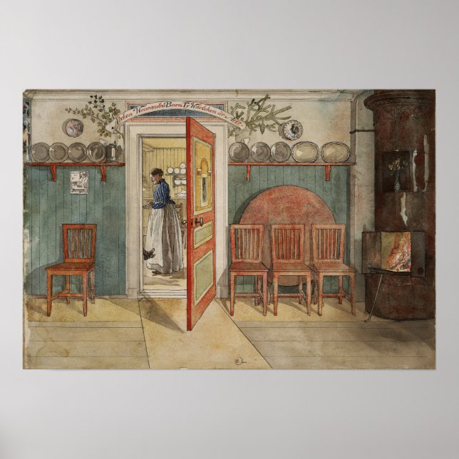 Poster Larsson - Antiga Anna (De Uma Casa) (Frente)