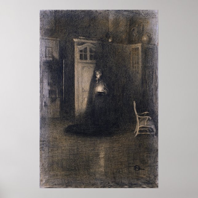 Poster Larsson - Boa Noite Thielska (Frente)