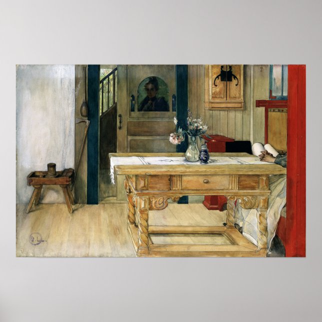 Poster Larsson - Descanso de Domingo (Frente)