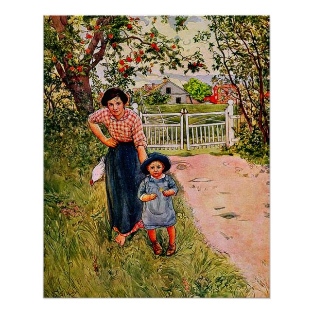 Pôster Larsson - Diga um belo "Como você faz" ao seu tio (Frente)