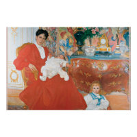 Larsson - Dora Lamm e seus Dois Filhos,