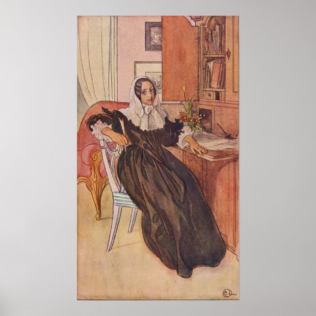 Poster Larsson - Fredrika Bremer (Frente)