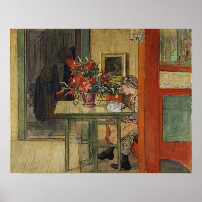 Poster Larsson - Lisbeth Reading (Frente)