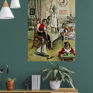 Poster Larsson - Manhã de Natal