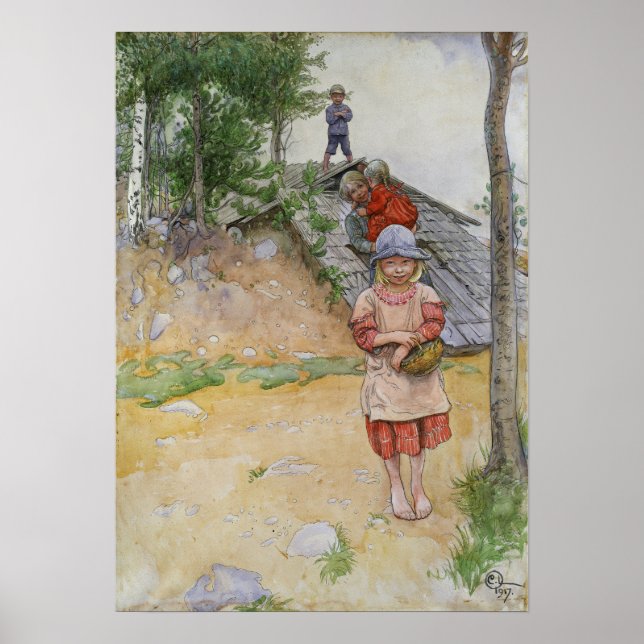 Poster Larsson - Pelo Celular (Frente)