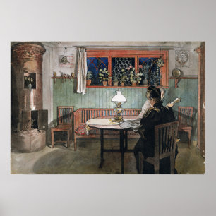 Poster Larsson - Quando As Crianças Foram Para A Cama