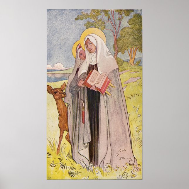Poster Larsson - Santa Brígida (Frente)
