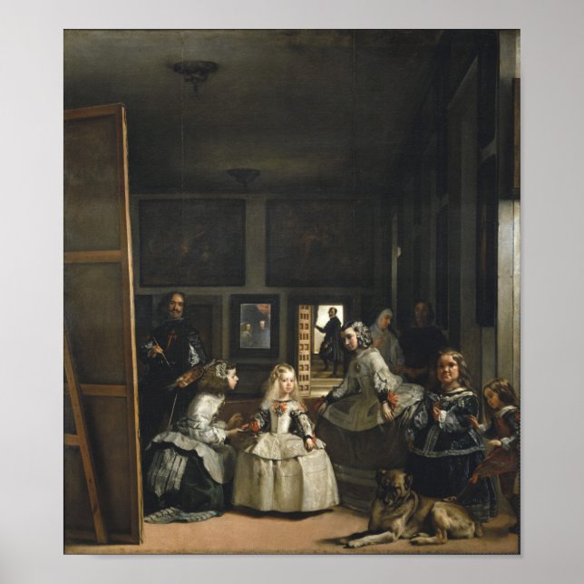 Pôster Las Meninas Diego Velázquez Fine Art (Frente)