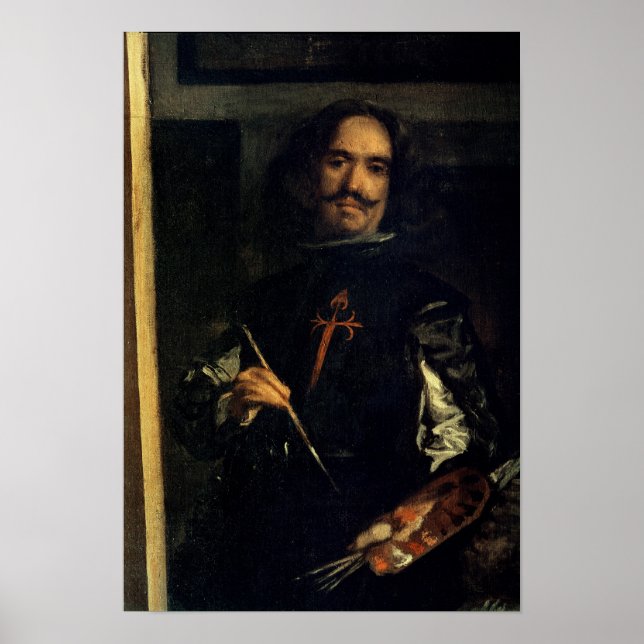 Pôster Las Meninas ou a Família de Filipe IV (Frente)