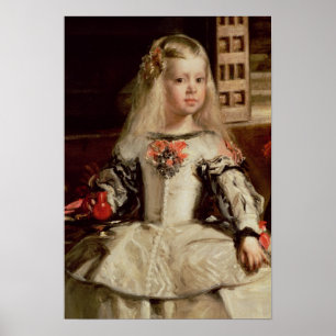 Pôster Las Meninas ou A Família de Philip IV, c.1656 2